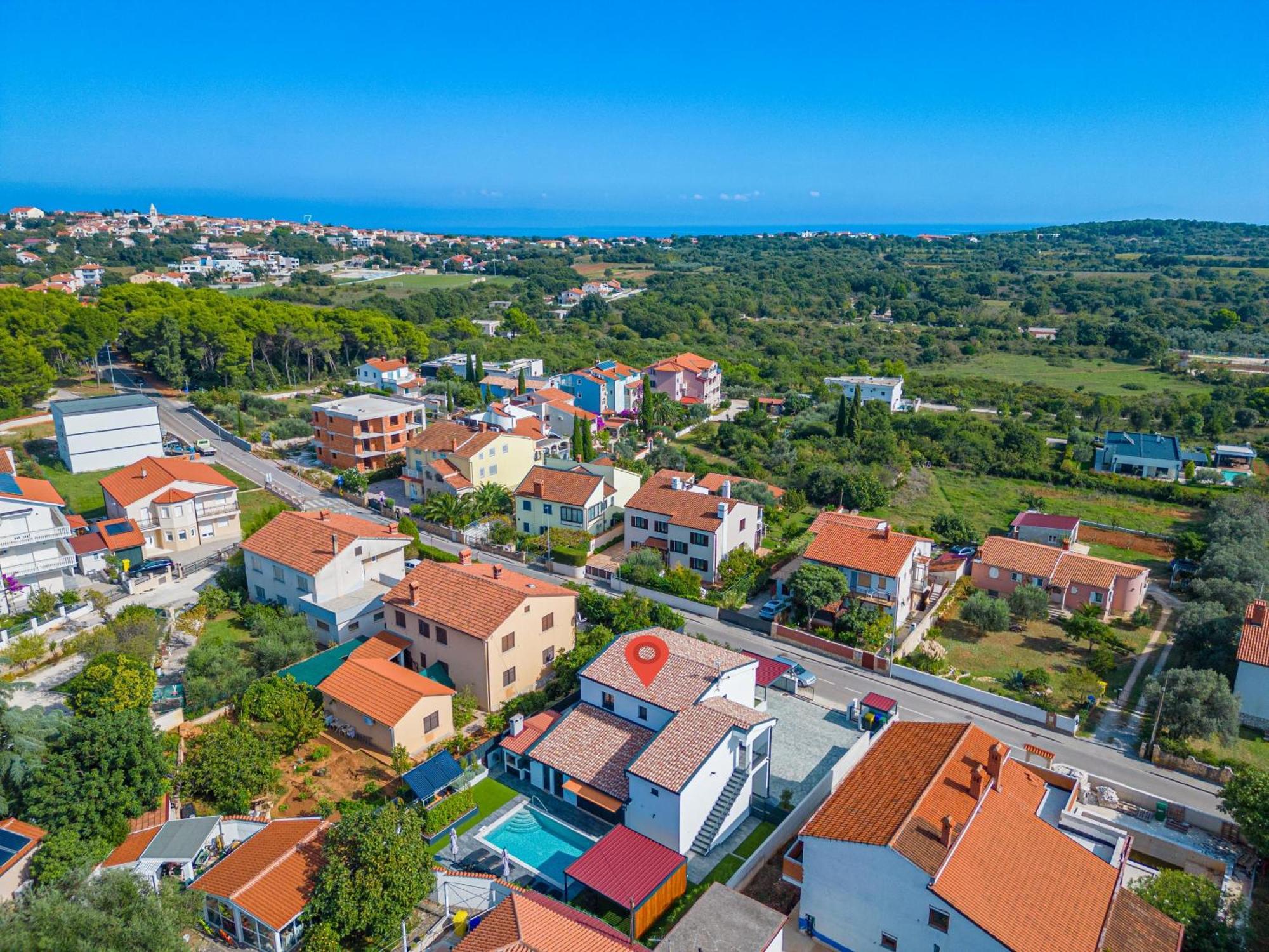 Villa Paradise Medolino Esterno foto